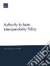 Authority to Issue Interoperability Policy libro str