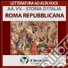 Roma repubblicana. Audiolibro. Download MP3 ebook