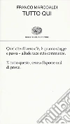 Tutto qui libro