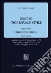 Diritto processuale civile (1) libro