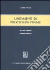 Lineamenti di procedura penale libro