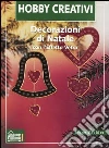 Decorazioni di Natale con l'effetto vetro libro
