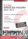 CCNL imprese edili industria 2010-2012 libro