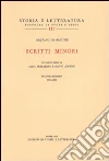 Scritti minori. Vol. 2: 1892-1905 libro