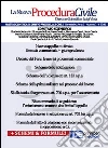 La nuova procedura civile (3) libro