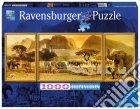 Ravensburger 19375 - Puzzle 1000 Pz - Panorama - Trittico - Viaggio In Africa puzzle