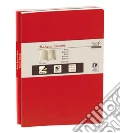Taccuini duo habana smooth a righe 16x24 rosso scrittura