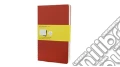 Moleskine Cahier LARGE QUADRETTI copertina ROSSO art vari a