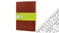 Moleskine Cahier XLARGE PAGINE BIANCHE copertina ROSSO art vari a